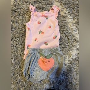 Carters, onesie and bloomer set, NB